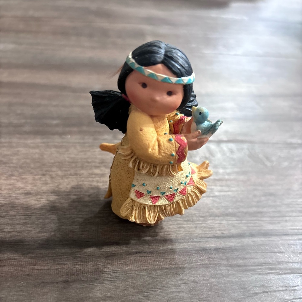 Vintage Enesco "Friends of the Feather" Karen Hahn, “Little Bird Told Me"